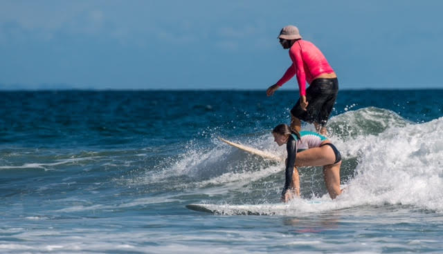 Family surf vacations Costa Rica
