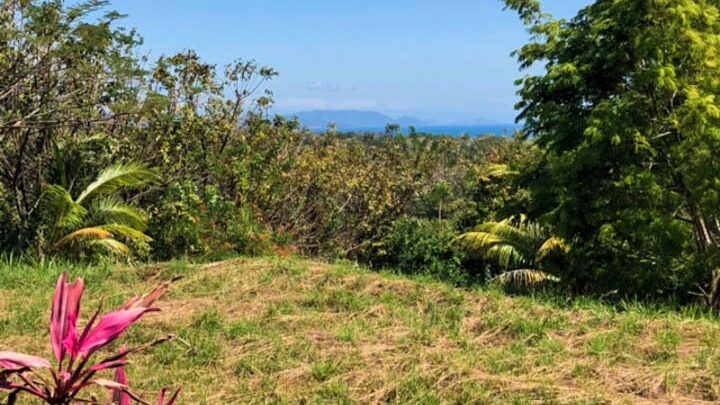 Costa Rica real estate with ocean view in blue zone area