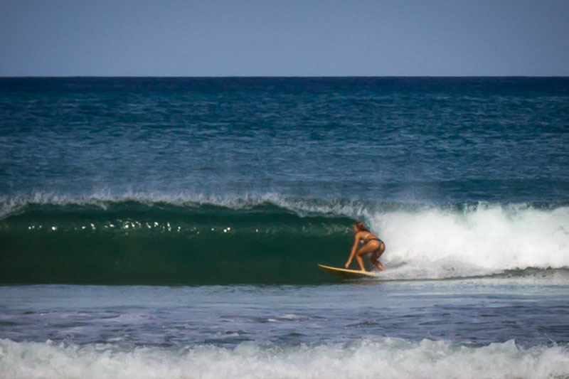 Cabuya Costa Rica Surfing in July